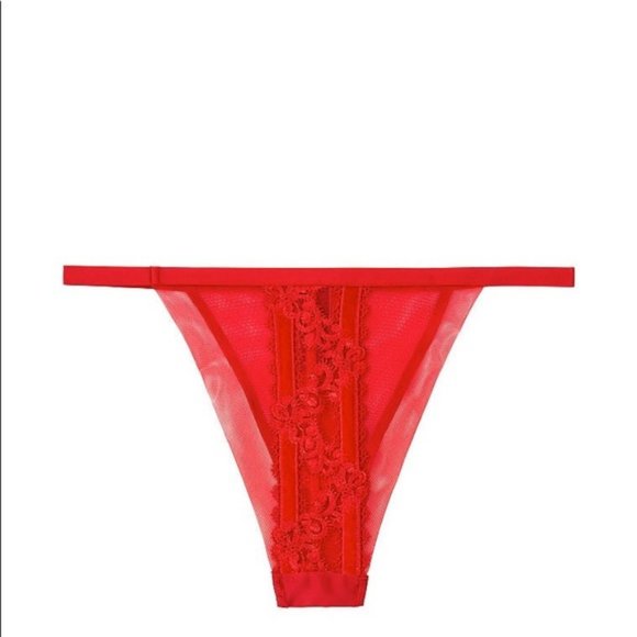 Victoria's Secret Luxe Brazilian Pantie LG NWT - Picture 2 of 4